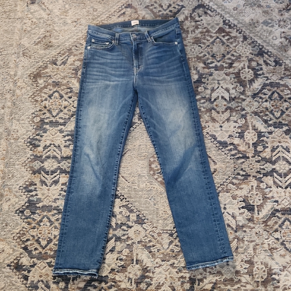 Edwin High Rise Straight Jeans